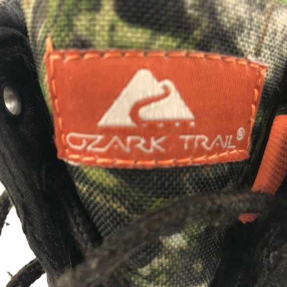 OZARK TRAIL Whitetail Hunting Camo Fabric Upper Boot Unisex Women Sz 4 - Picture 8 of 9